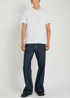 JW Anderson Logo-embroidered Cotton T-shirt White