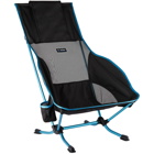 Helinox Black and Blue Canvas Playa Chair
