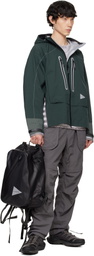 and wander Black Waterproof Daypack Backpack