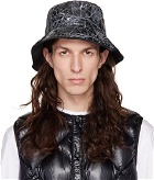 adidas Originals Black & Gray And Wander Edition Reversible Bucket Hat