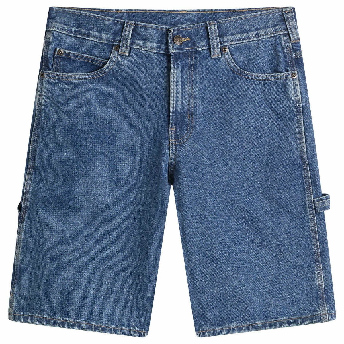 Dickies Men's 993 Denim Carpenter Shorts in Classic Blue