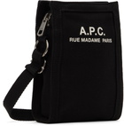 A.P.C. Black Recuperation Neck Pouch
