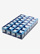 Jonathan Adler Blue Sorrento Backgammon Set