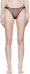 Nensi Dojaka SSENSE Exclusive Black Briefs