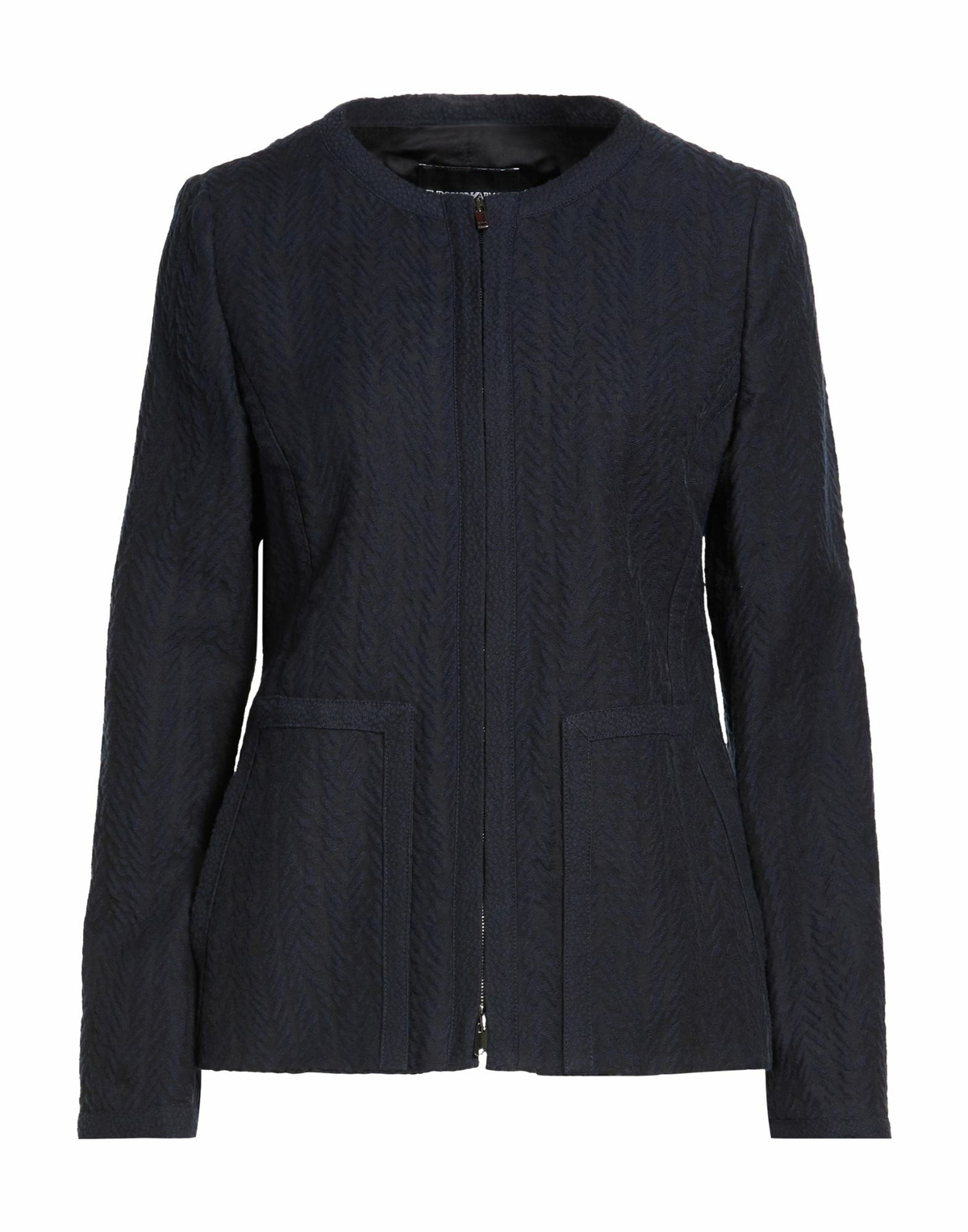 Emporio Armani Womens Jacket Midnight in Blue