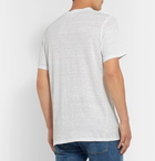 Isabel Marant - Karman Logo-Flocked Linen T-Shirt - White