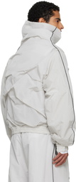 ALAINPAUL Gray Movement Track Jacket