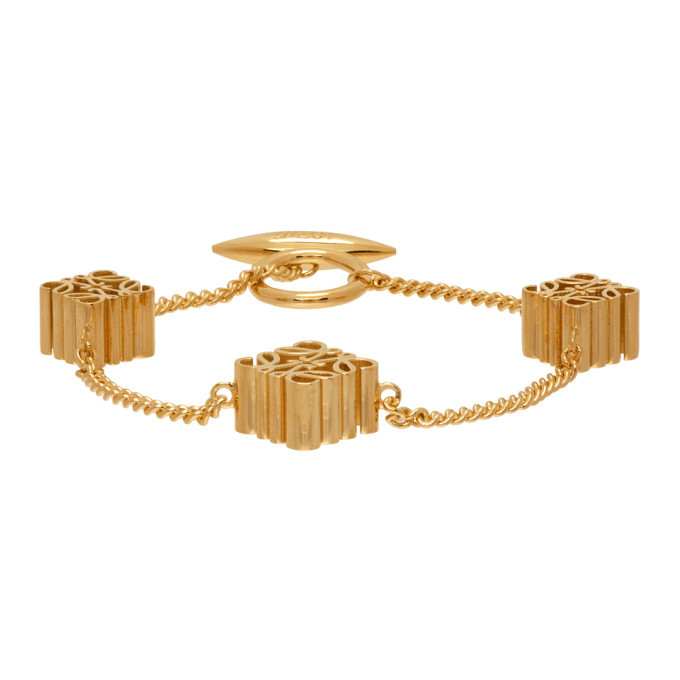 23SS LOEWE ANAGRAM  BRACELET