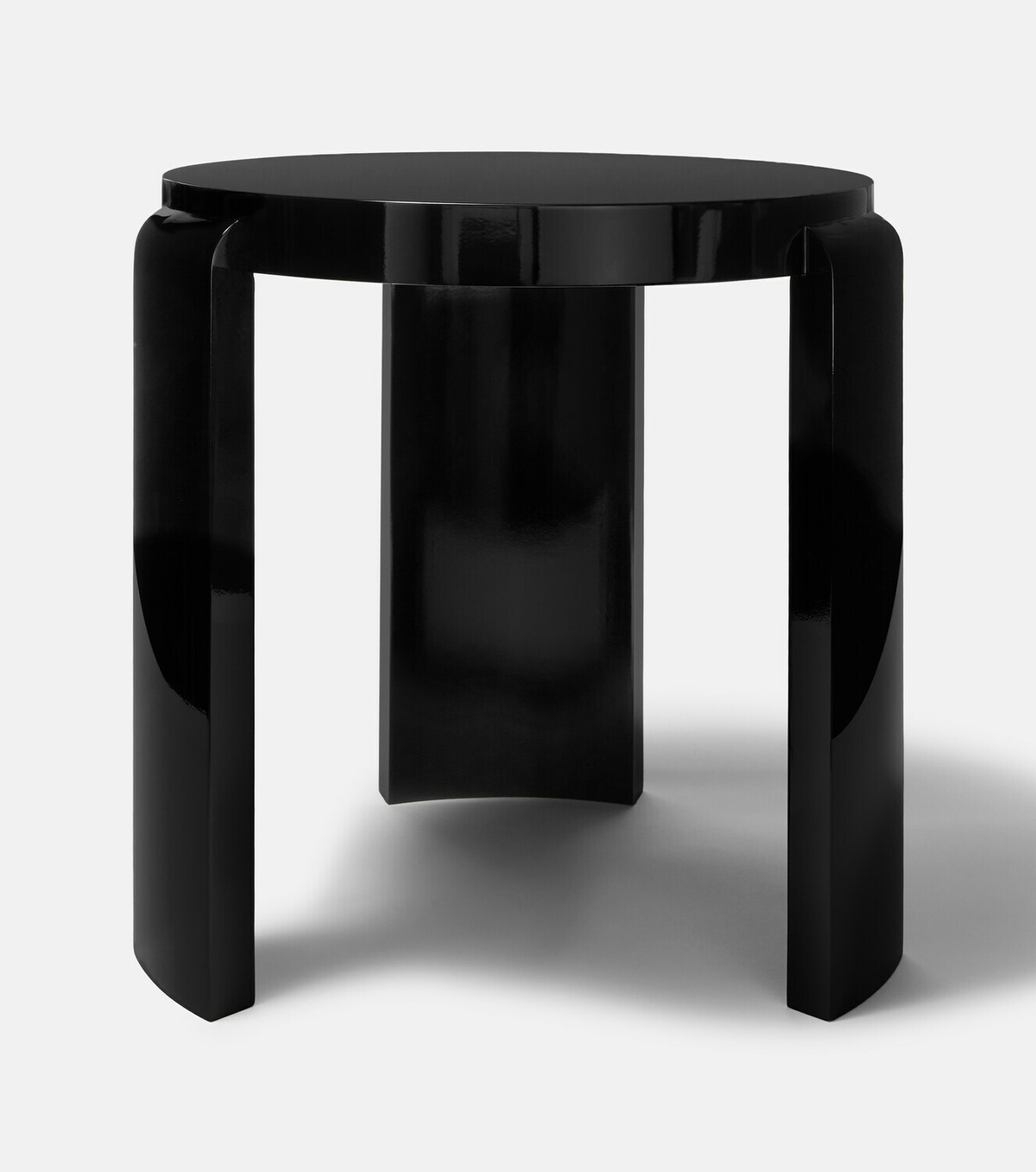Louise Roe Spina lacquered beech stool