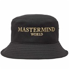 MASTERMIND WORLD Men's Logo Bucket Hat in Black