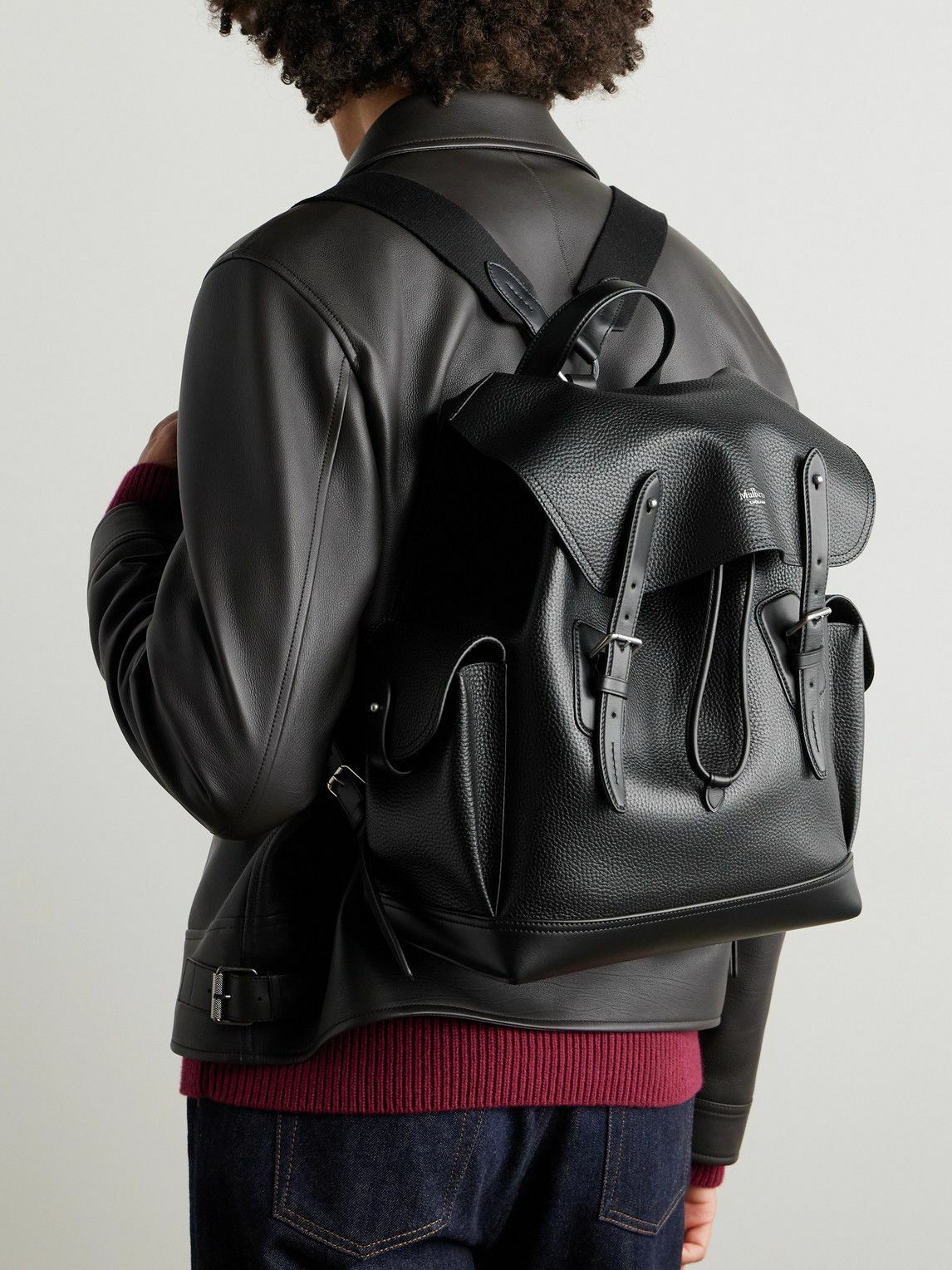 Mulberry - Heritage Pebble-Grain Leather Backpack