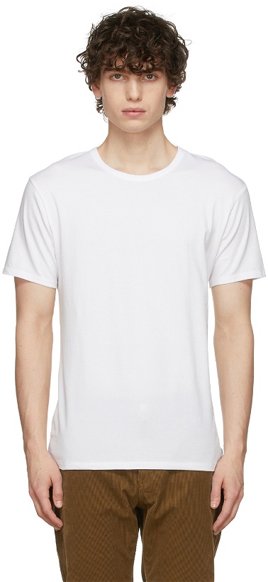 Photo: Calvin Klein Underwear Three-Pack White Crewneck T-Shirt