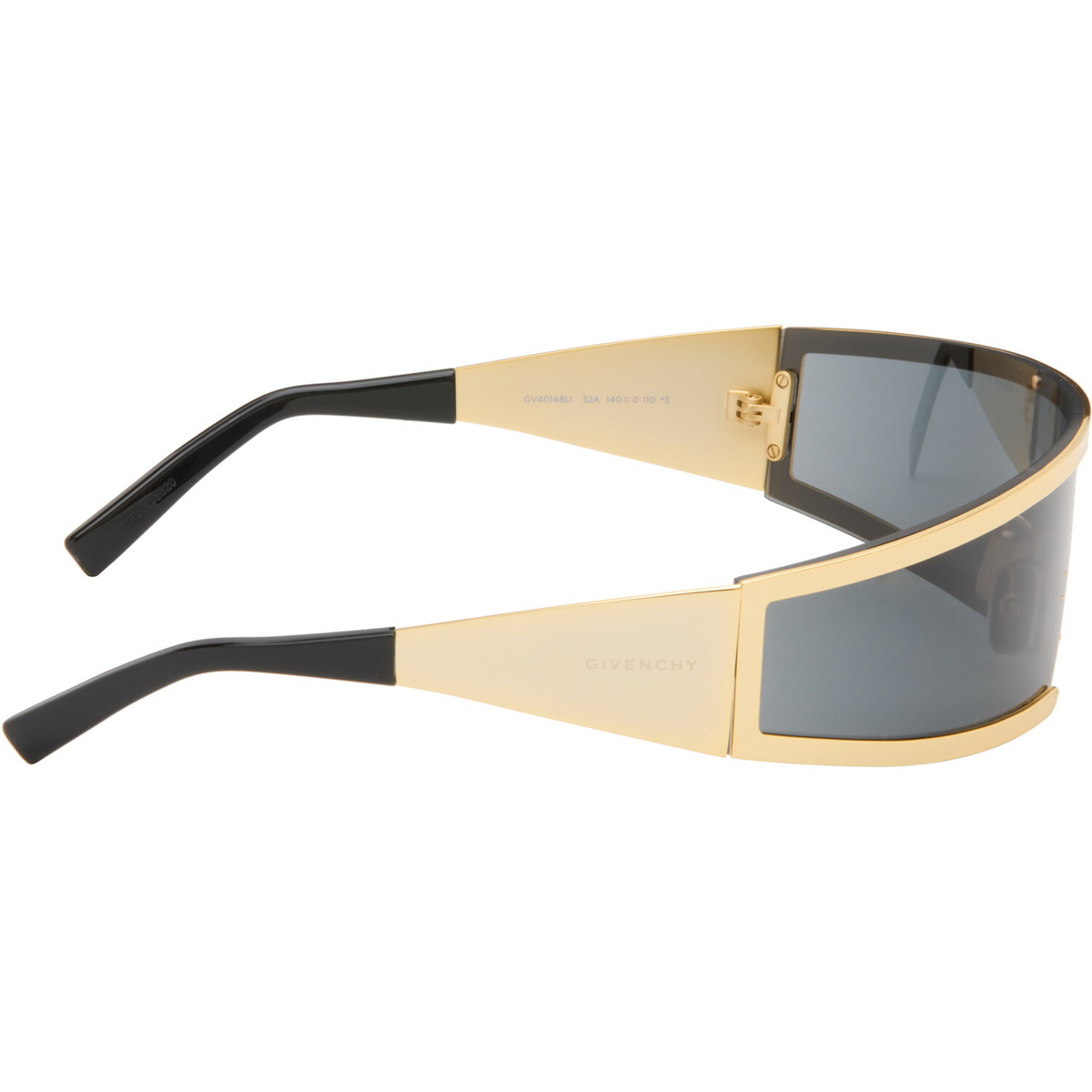 Givenchy Gold Square Sunglasses