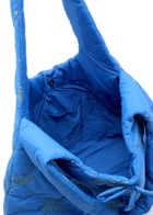 Damson Madder Roisin Quilted Hobo bag - Blue - One Size