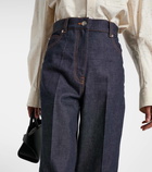 Ferragamo High-rise wide-leg jeans