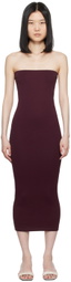 FLORE FLORE Purple Liv Midi Dress