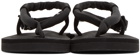 Suicoke Black KAT-2 Sandals