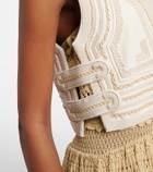 Isabel Marant Blerina embroidered cotton vest