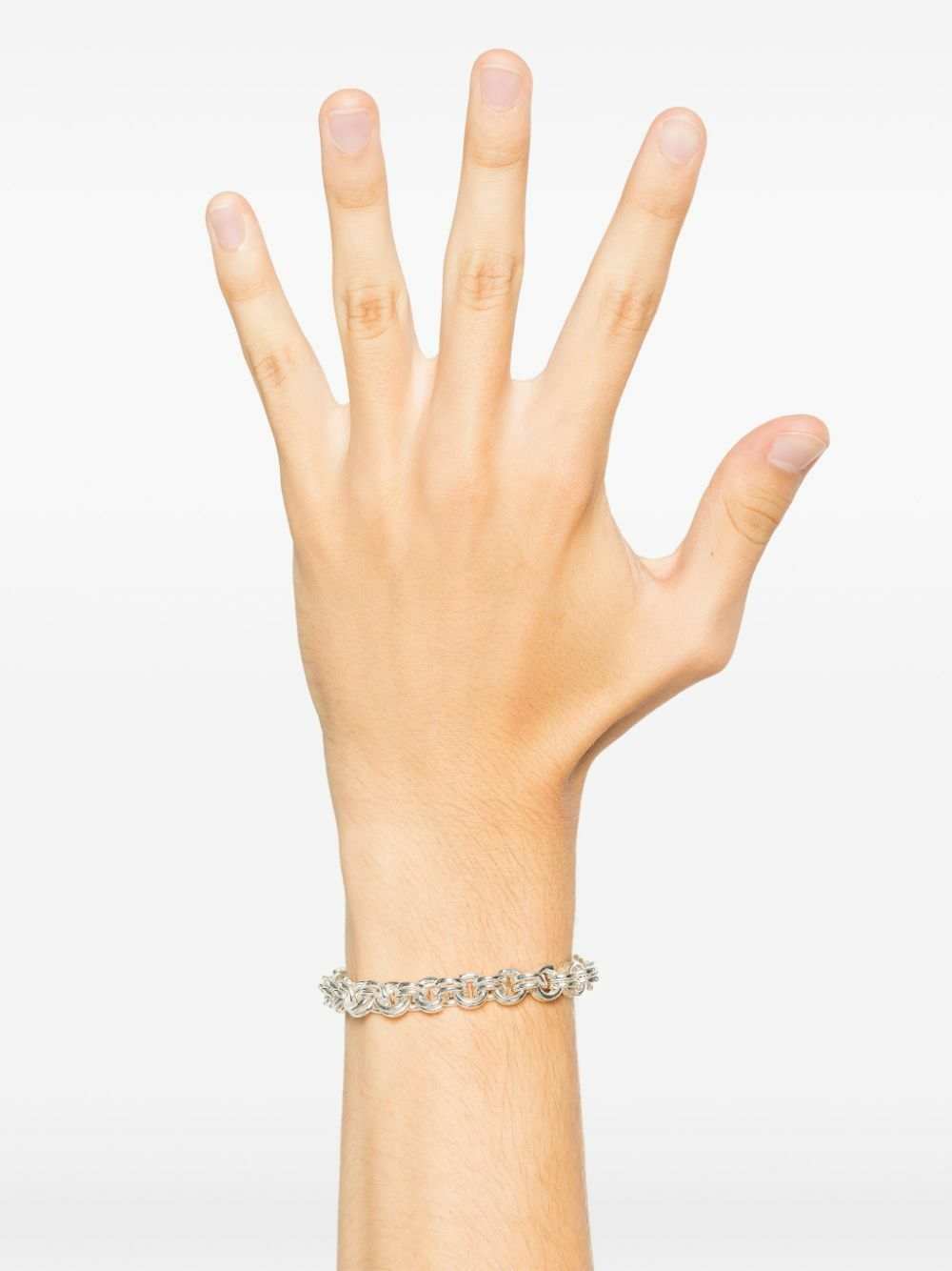 OUIE Recycled Silver Keyring Bracelet