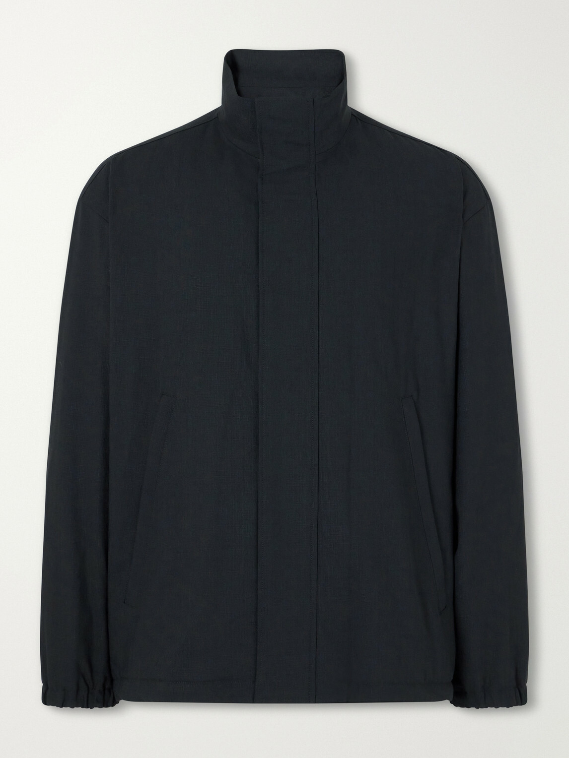 Graphpaper - Wool-Blend Hopsack Jacket - Black