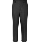 Jacquemus - Black Cropped Linen-Blend Trousers - Black