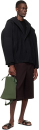 HOMME PLISSÉ ISSEY MIYAKE Brown Wear Or Wrap Shorts