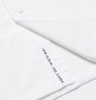 nanamica - Wind Camp-Collar Cotton-Blend Shirt - White