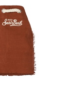 MC2 Saint Barth Brown Boat Linen Backpack
