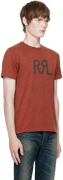 RRL Red 'RRL' Ranch Logo T-shirt
