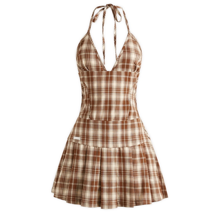 Photo: House Of Sunny Women's Hoxton Check Mini Dress in Multi