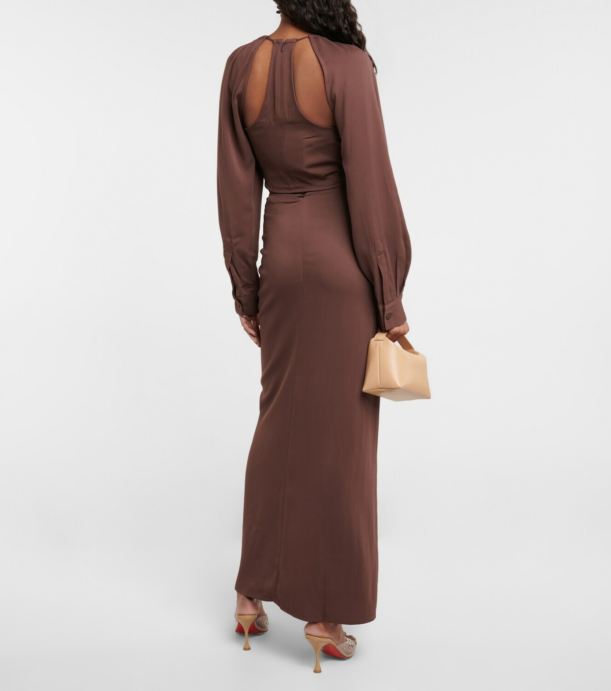 Christopher Esber - Ruched crop top