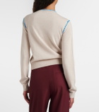 Loewe Scarf-detail wool sweater
