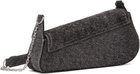 Kiko Kostadinov Gray Trivia Chain Bag