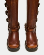 Steve Madden Rockyy Boots in Cognac
