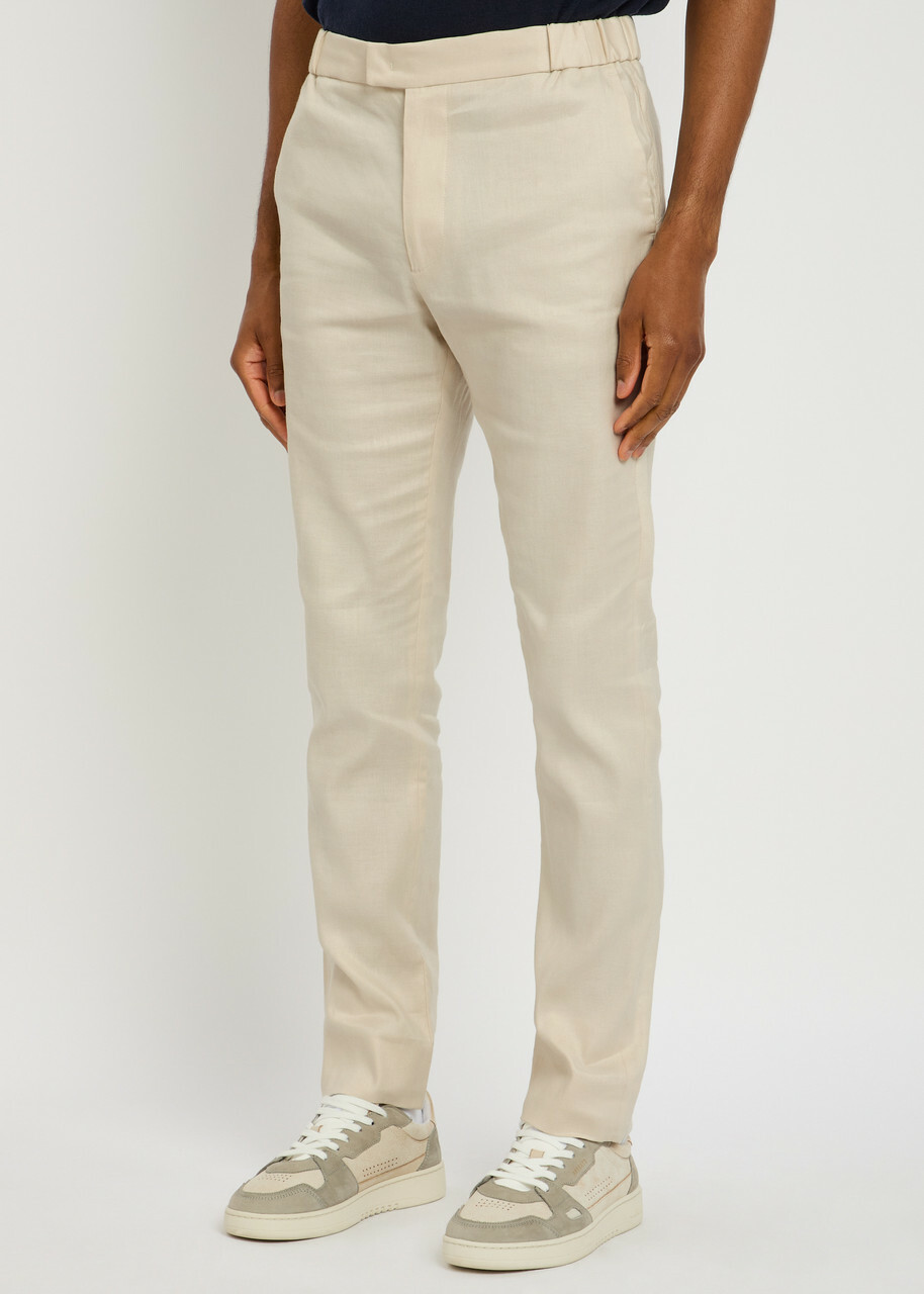 Lestrange The 24 Linen-blend Trousers White