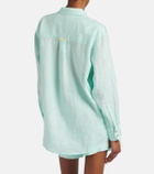 Heidi Klein Corfu linen shirt