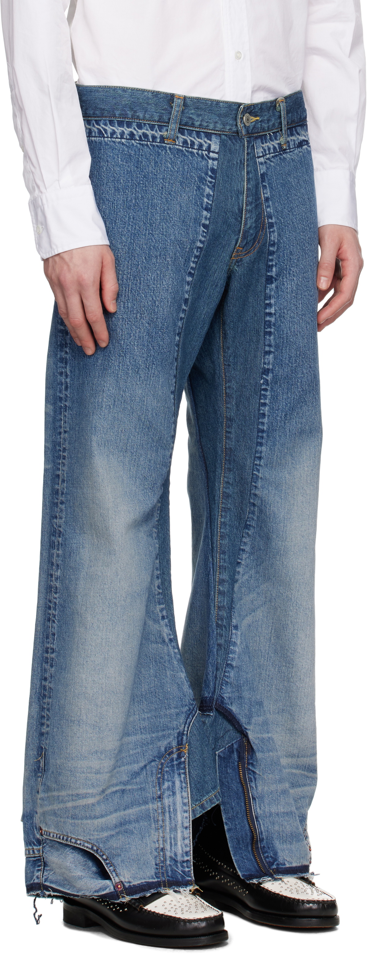 Junya Watanabe Blue Levi's Edition Garment Treated W Name Junya Watanabe Blue Levi's Edition Garment Treated W Name