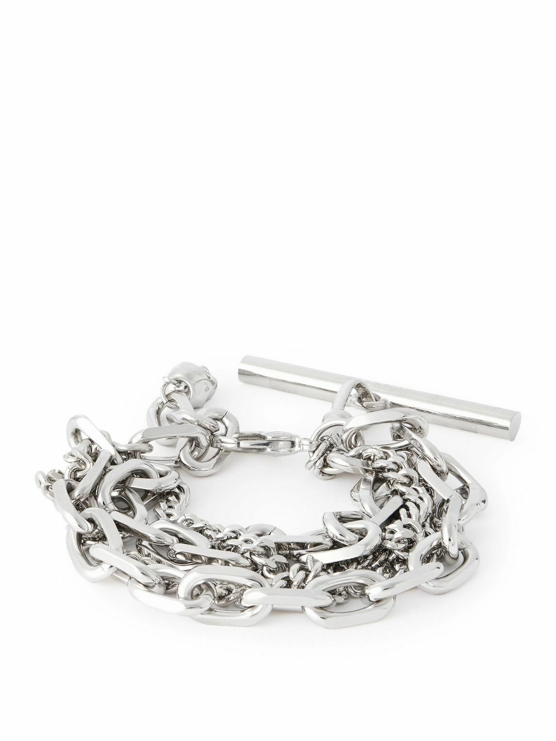 ALEXANDER McQUEENブレスレット THIN TWIN SKULL Alexander McQueen Black Thin Twin Skull Bracelet Alexander