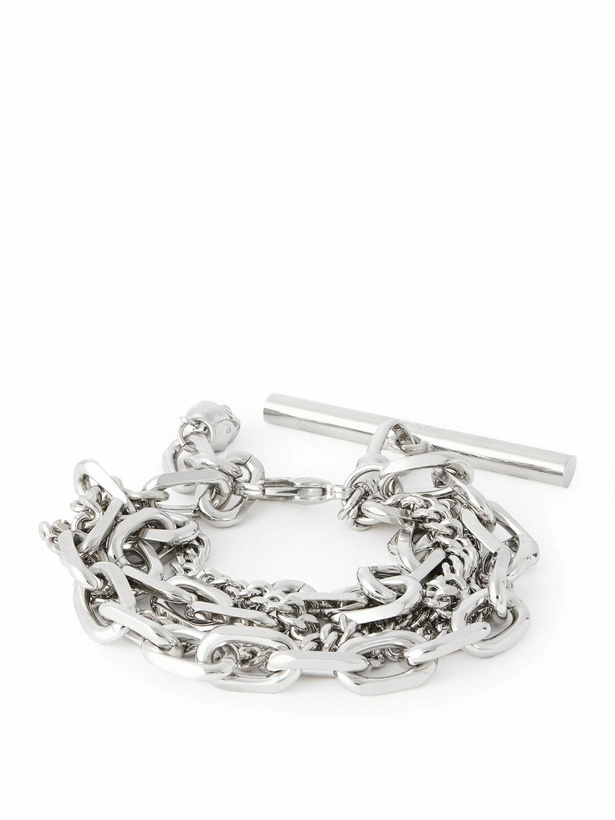 Photo: McQueen - Sling Palladium-Plated Bracelet