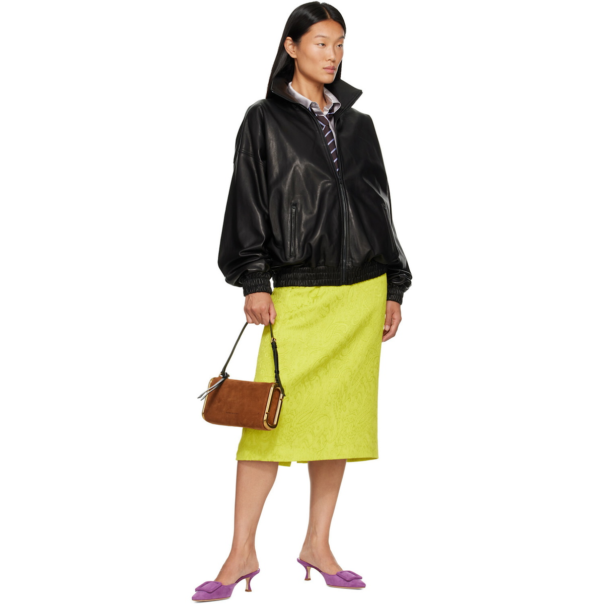 Marc Jacobs Tan Suede Scene Small Shoulder Bag