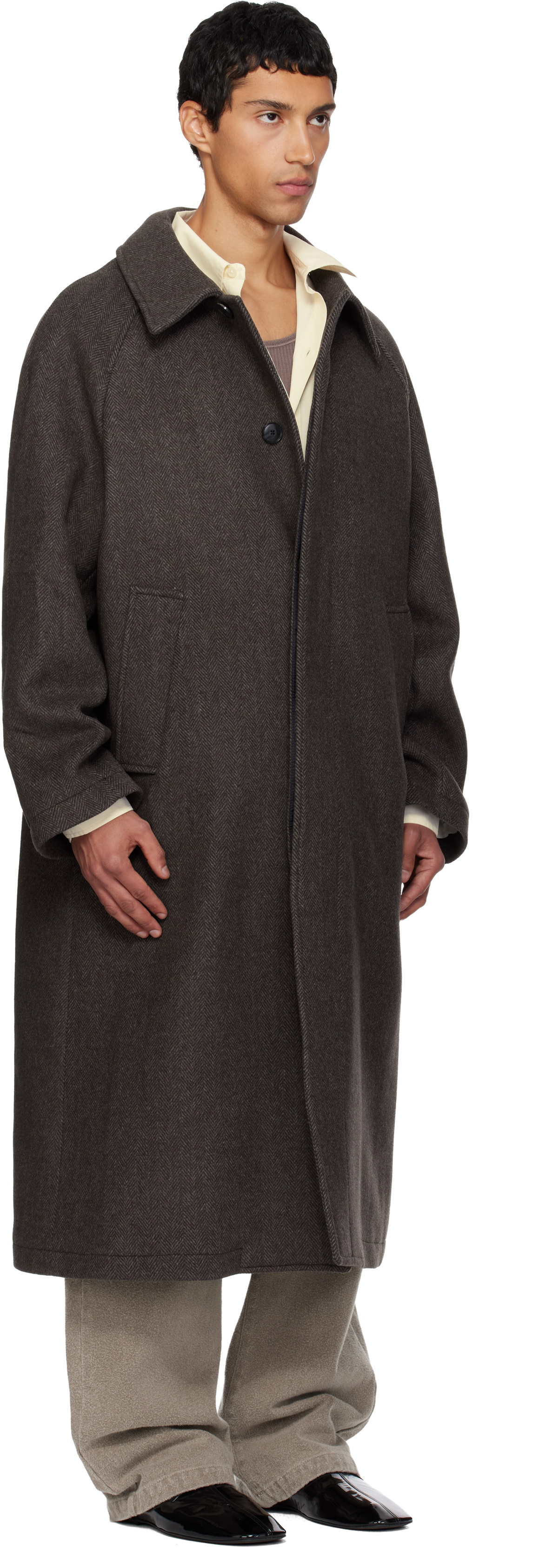 mfpen Brown Installation Coat mfpen