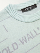 A-COLD-WALL* - Logo-Jacquard Wool Sweater - Green