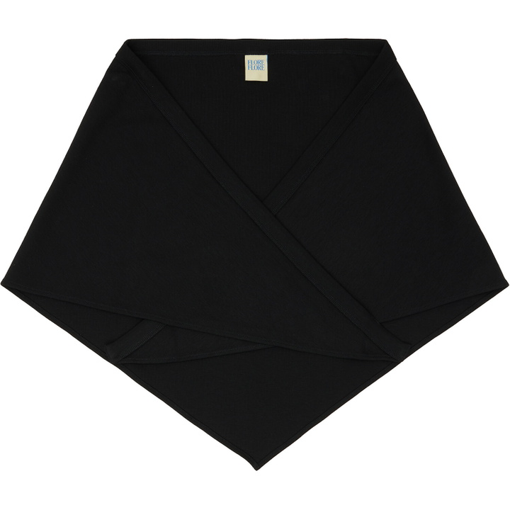 Photo: FLORE FLORE Black Flore Scarf