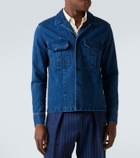Tom Ford Striped denim overshirt