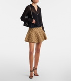 Gucci GG canvas miniskirt