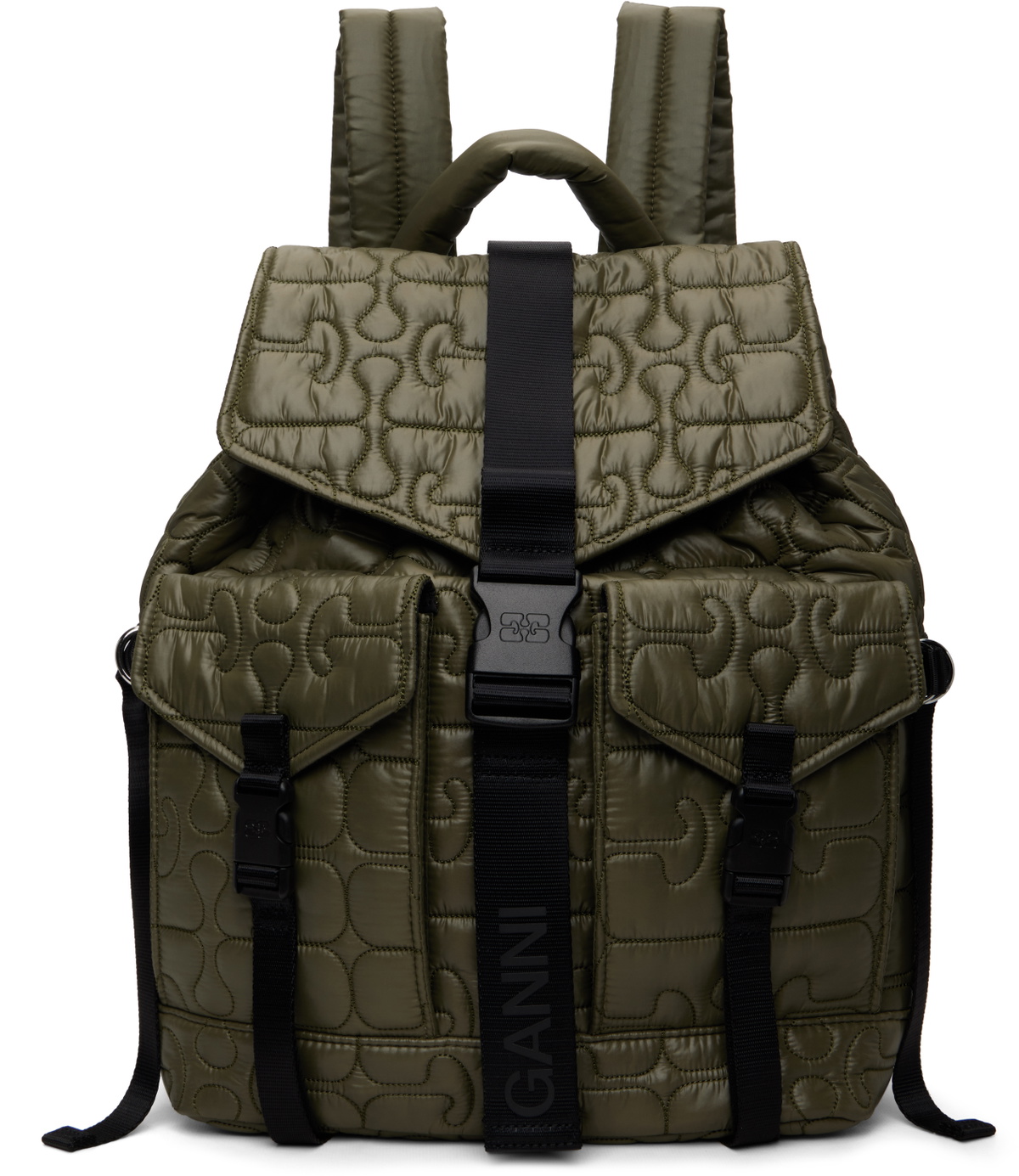 GANNI Green Tech Backpack GANNI GANNI Green Tech Backpack GANNI