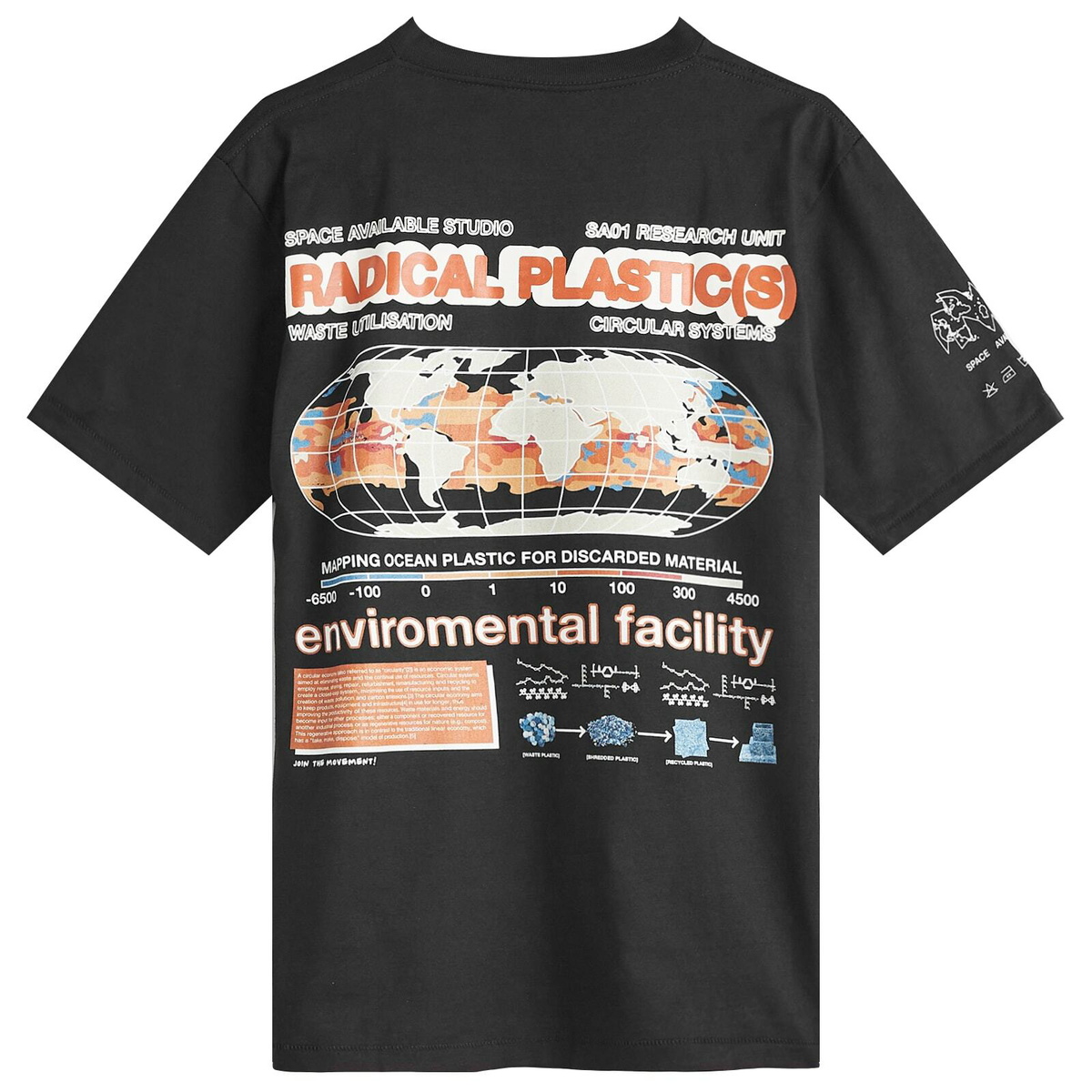 Space Available Men's Radical Plastics T-Shirt in White