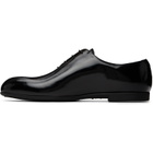 Jil Sander Black Lace-Up Oxfords