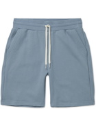 John Elliott - Cotton-Jersey Drawstring Shorts - Blue