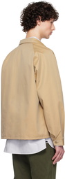 nanamica Beige Crew Jacket